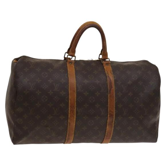 LOUIS VUITTON Monogram Keepall 50 Boston Bag M41426 - Picture 1 of 16